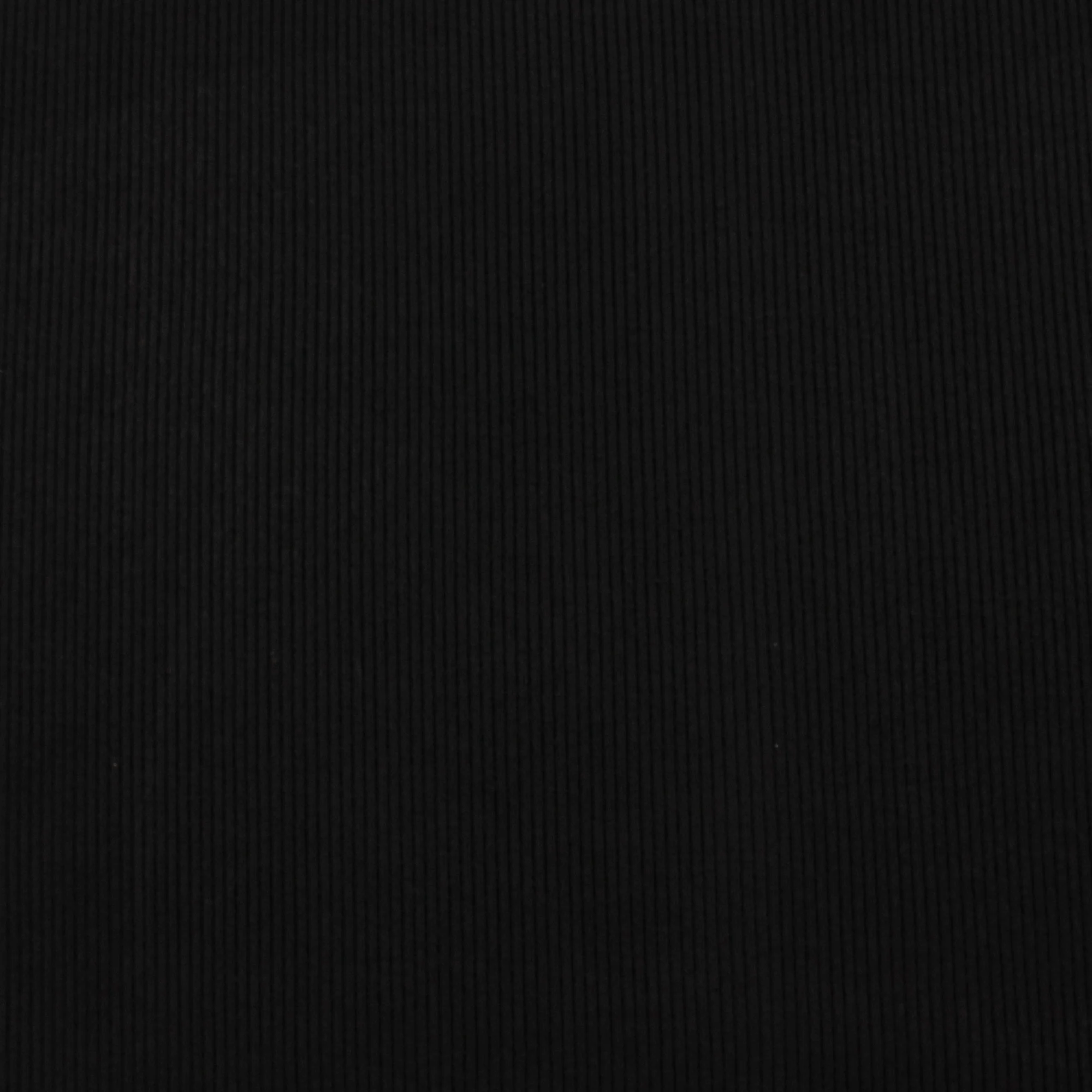 Sports Rib - 2x2 - 002 - Black