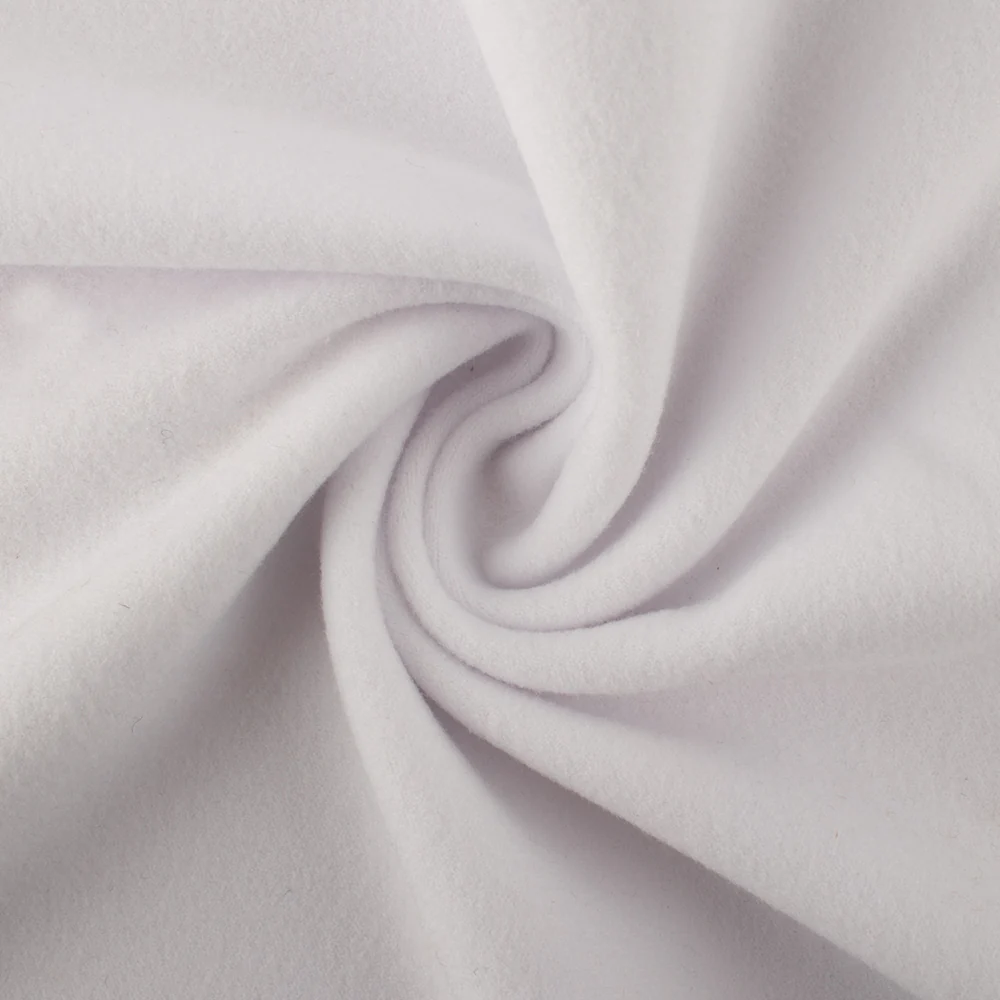 SQUISH Double Sided Knit - White - Image 2