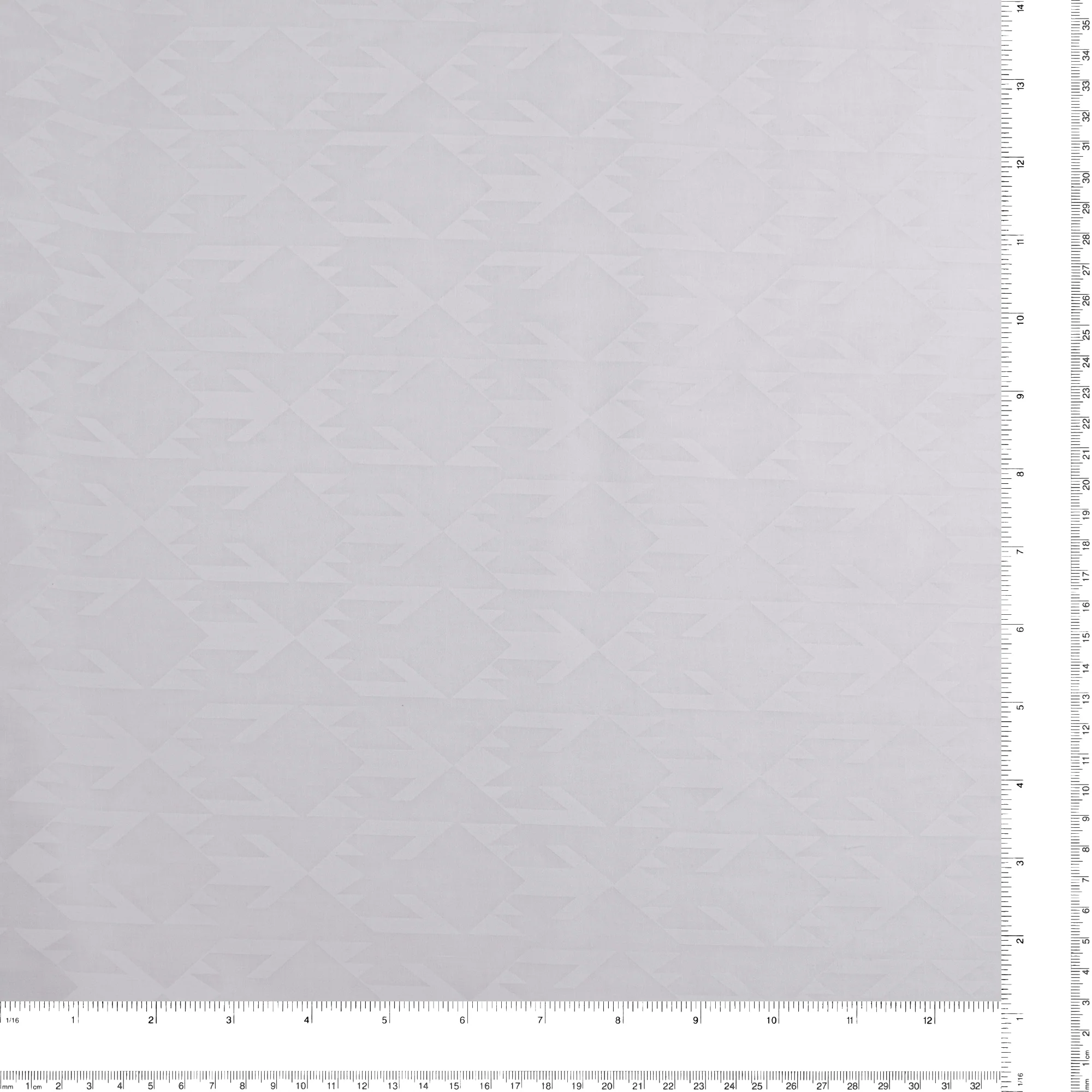 Stacey Lacquer Cotton print - Diamond - White - Image 2