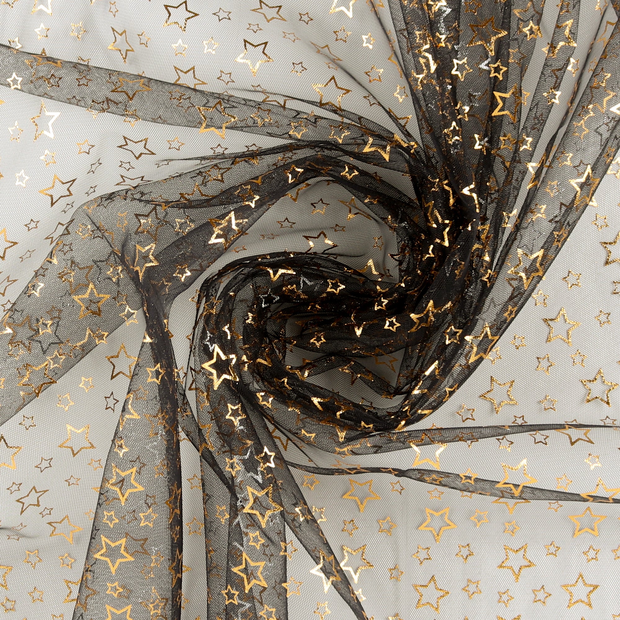 Star Tulle - Black/Gold - Image 2