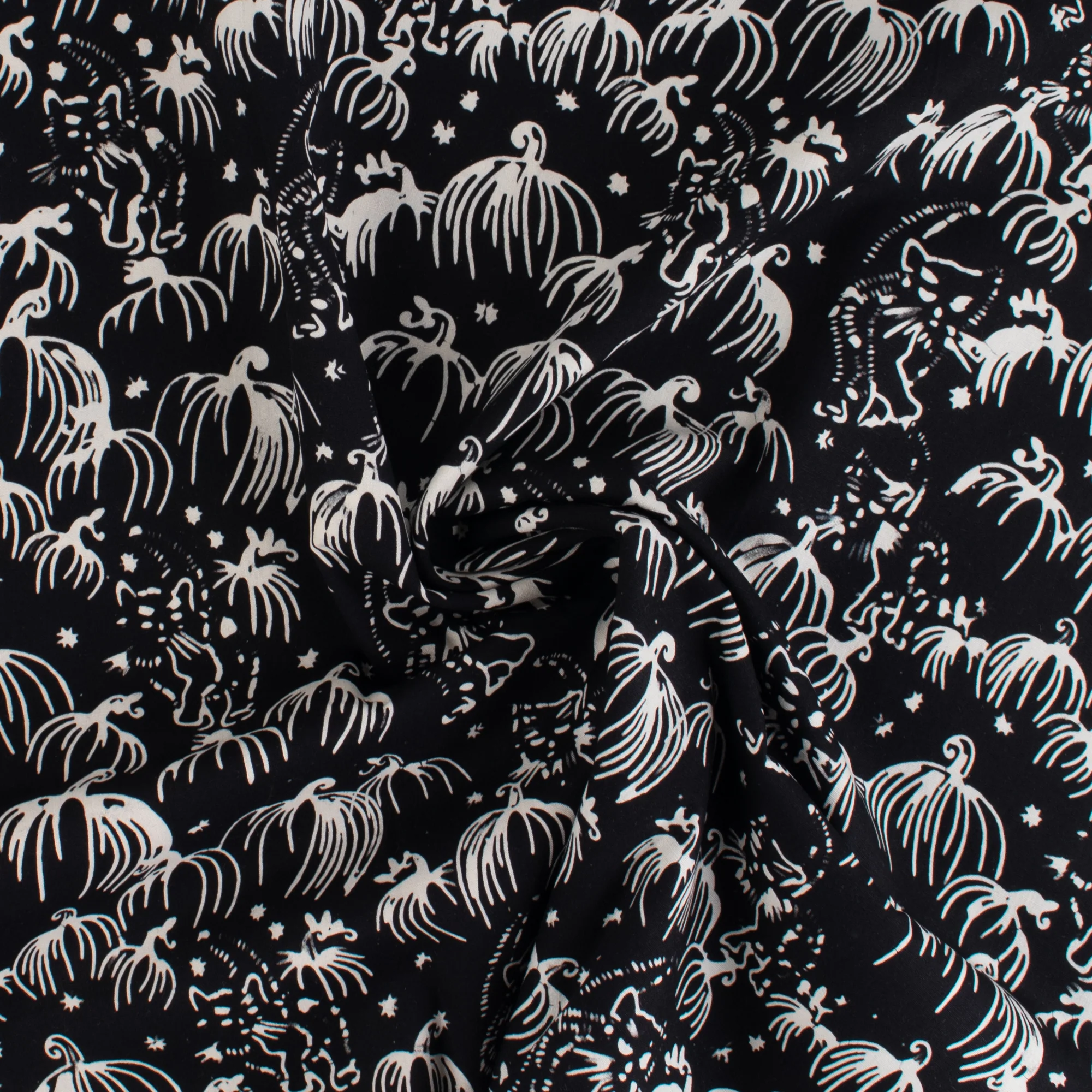 Stashbuster Cotton - NORTHCOTT - 035 - Black - Image 2