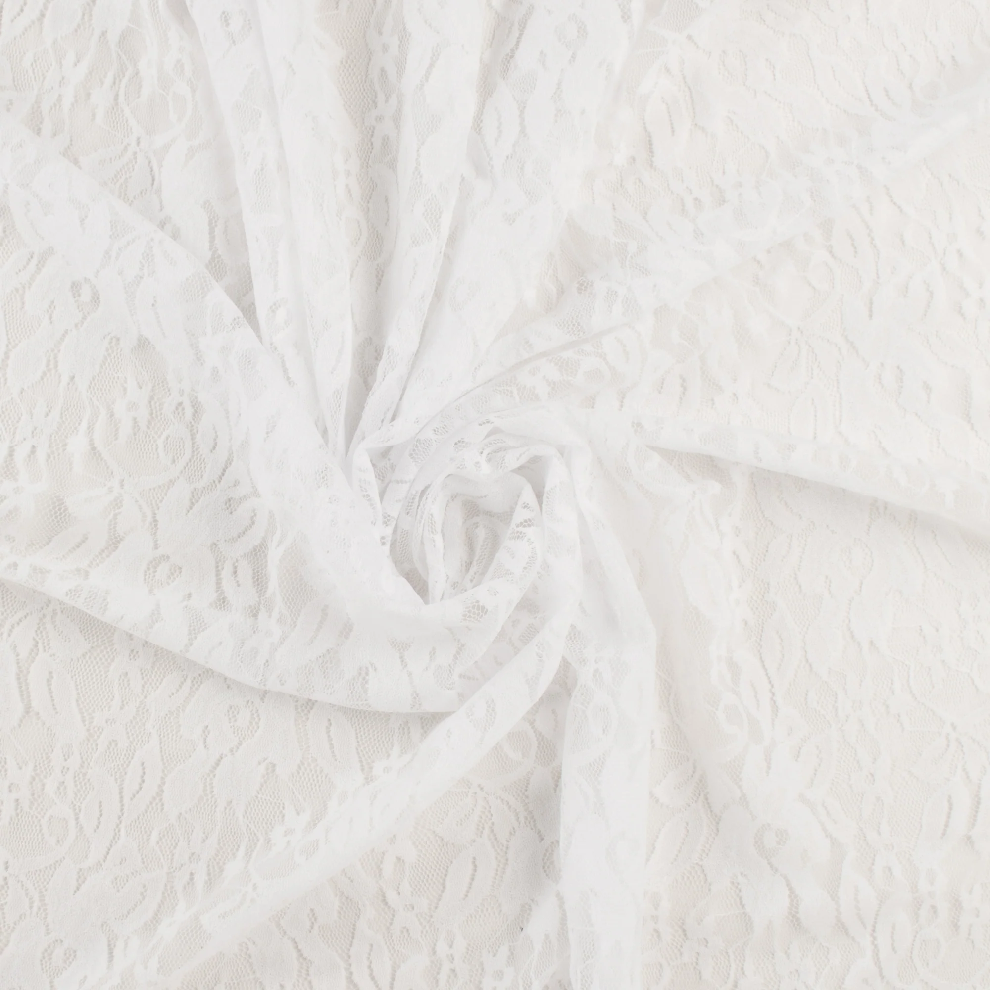 Stretch Lace - 000 - White - Image 2