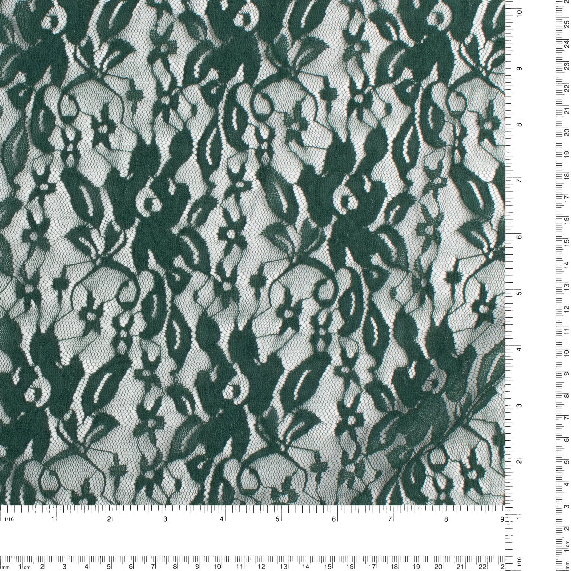 Stretch Lace - 795 - Dark Green - Image 3