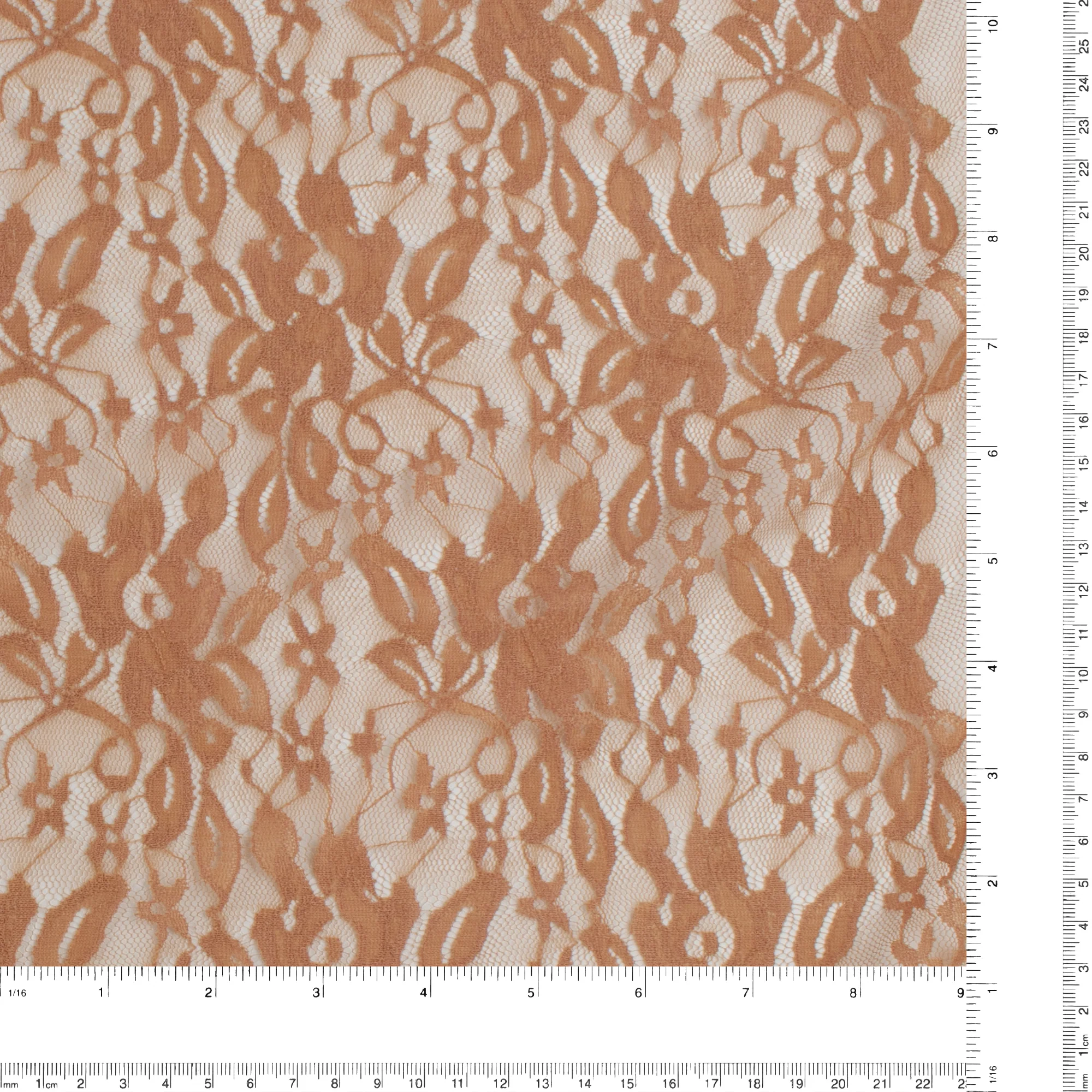 Stretch Lace - 802 - Mocha - Image 3