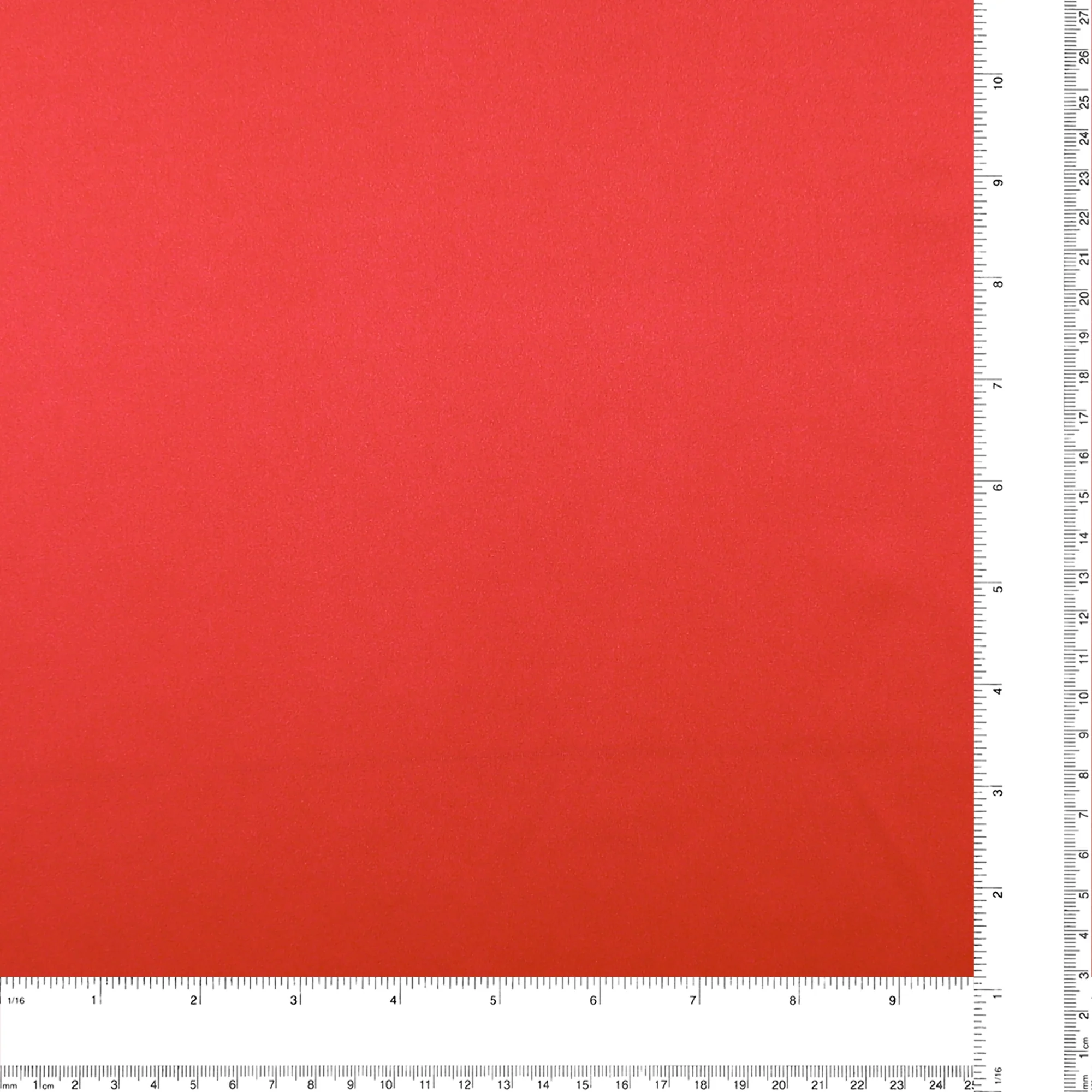 Stretch Matte Satin - CLICHY - Fiery Red - Image 3