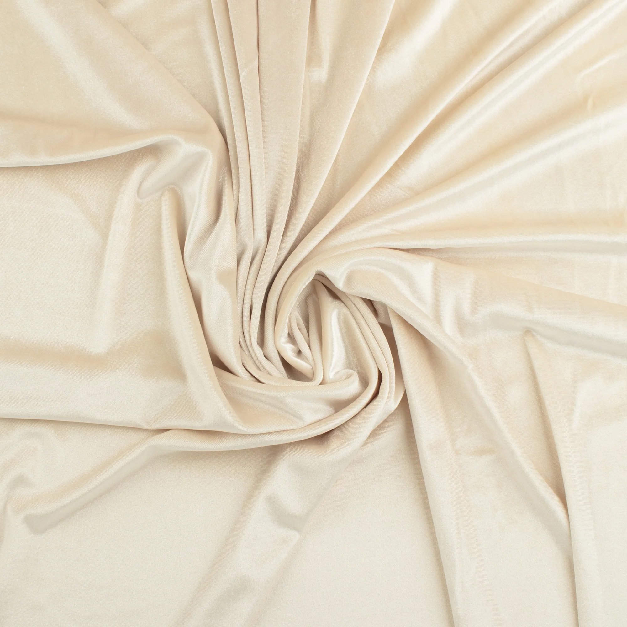 Stretch Velvet - Champagne - Image 2