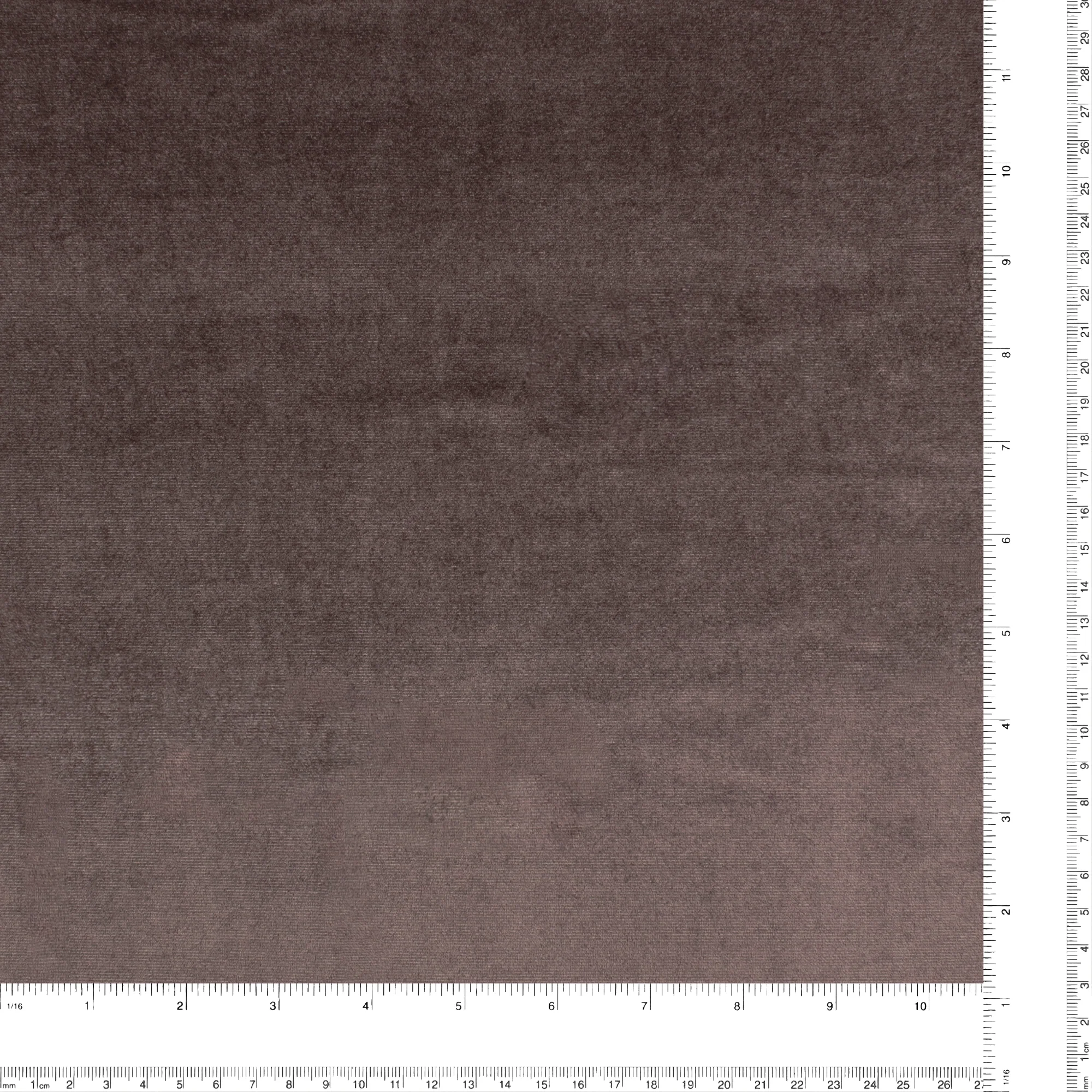 Stretch Velvet - Chocolate - Image 3