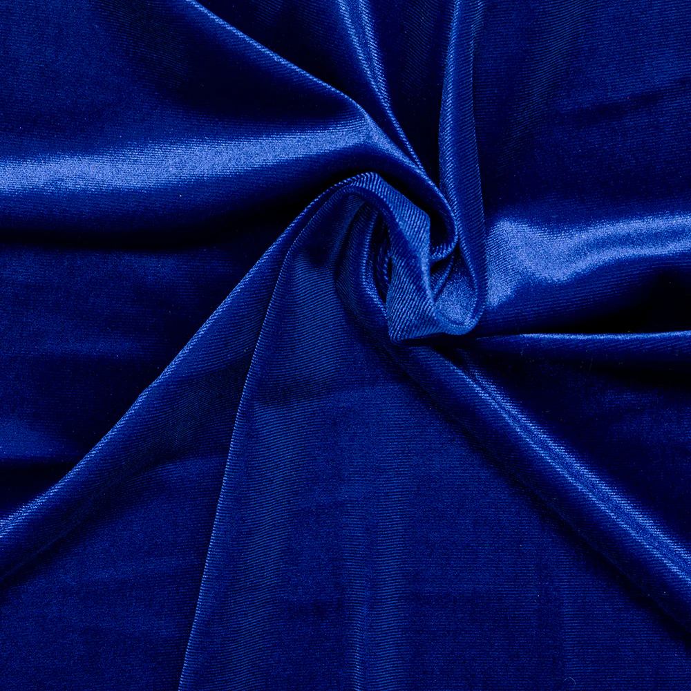Stretch Velvet - Royal - Image 2