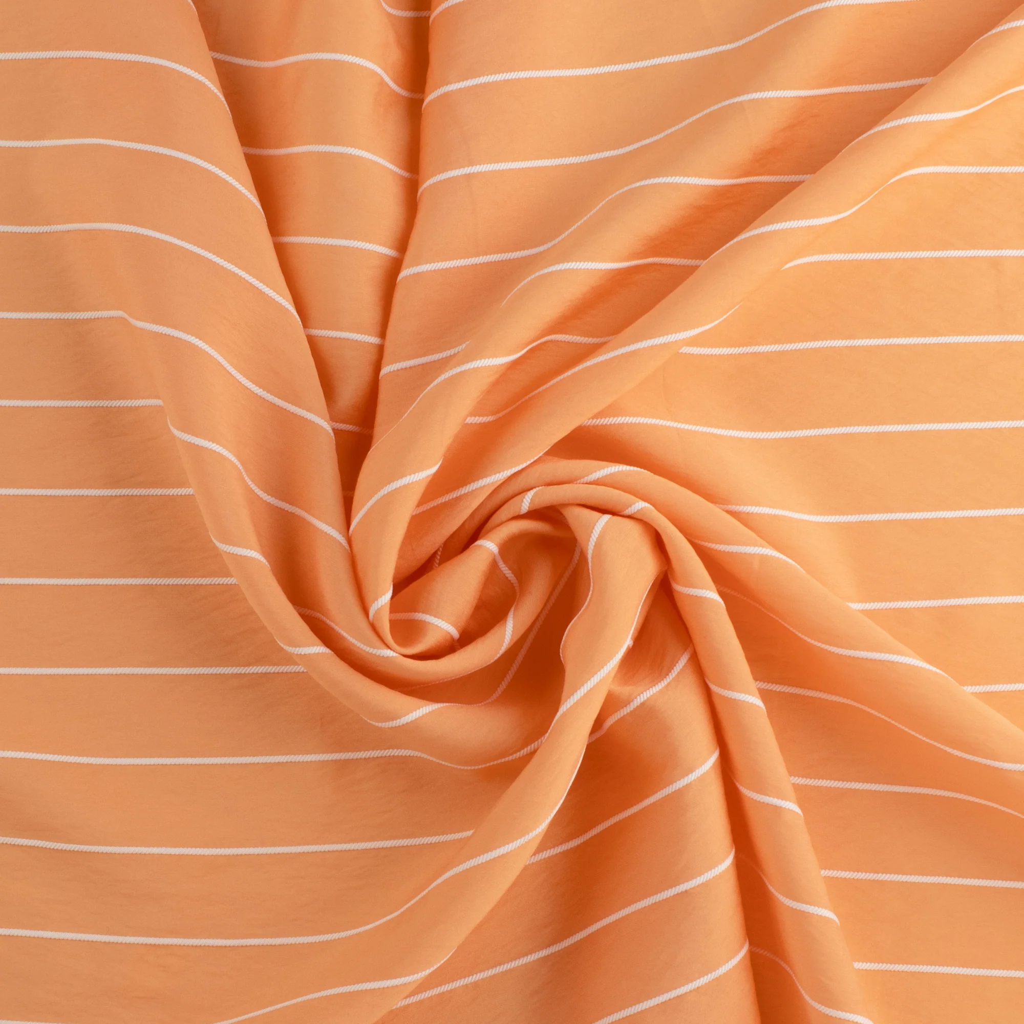 Stripe shirting - SHELBY - 003 - Apricot - Image 2