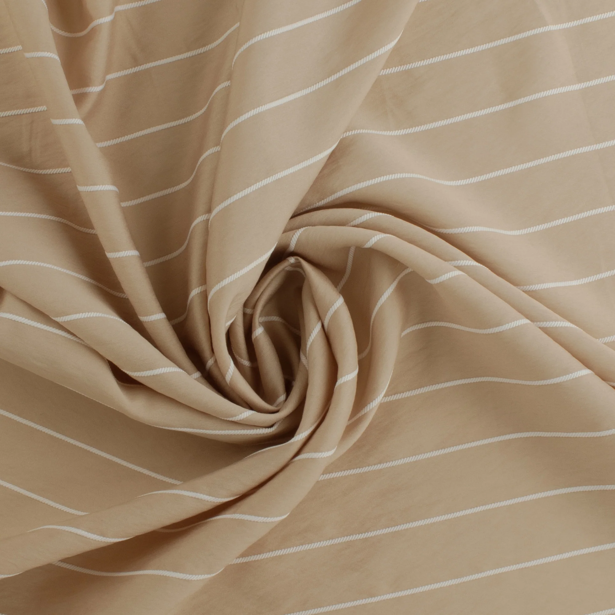 Stripe shirting - SHELBY - 004 - Beige - Image 2