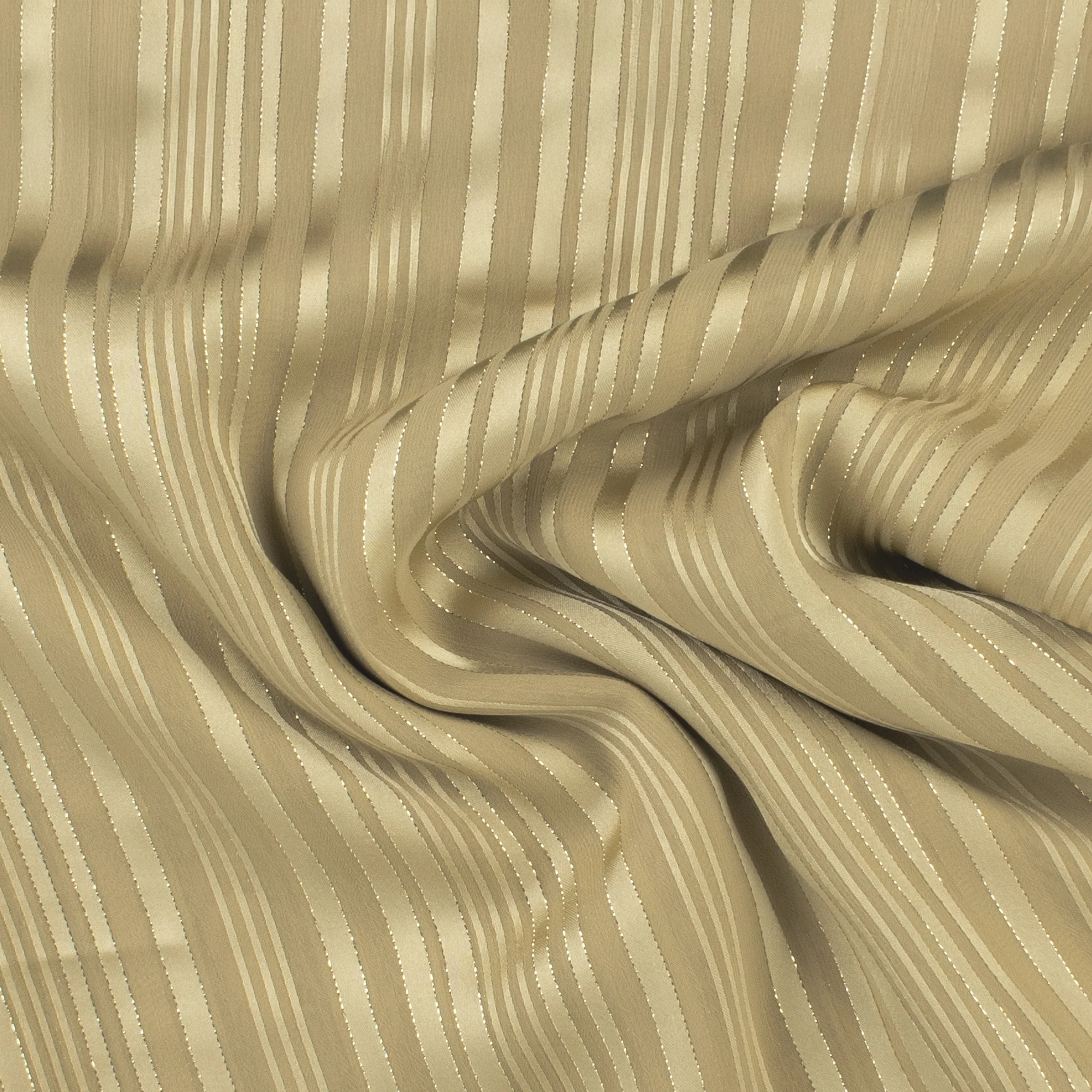 Striped Chiffon Solid - CANNES - 007 - Neutral - Image 2