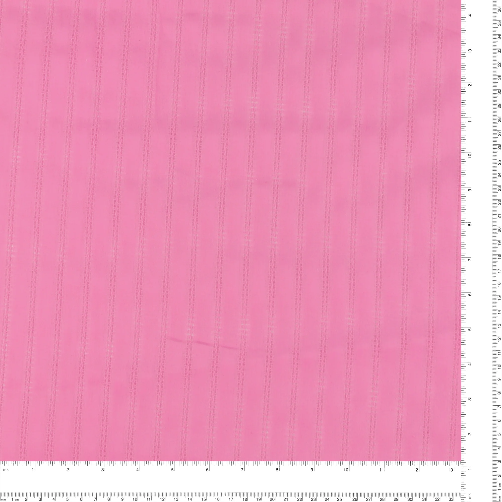 Striped Jacquard Cotton - ARIA - Pink - Image 3
