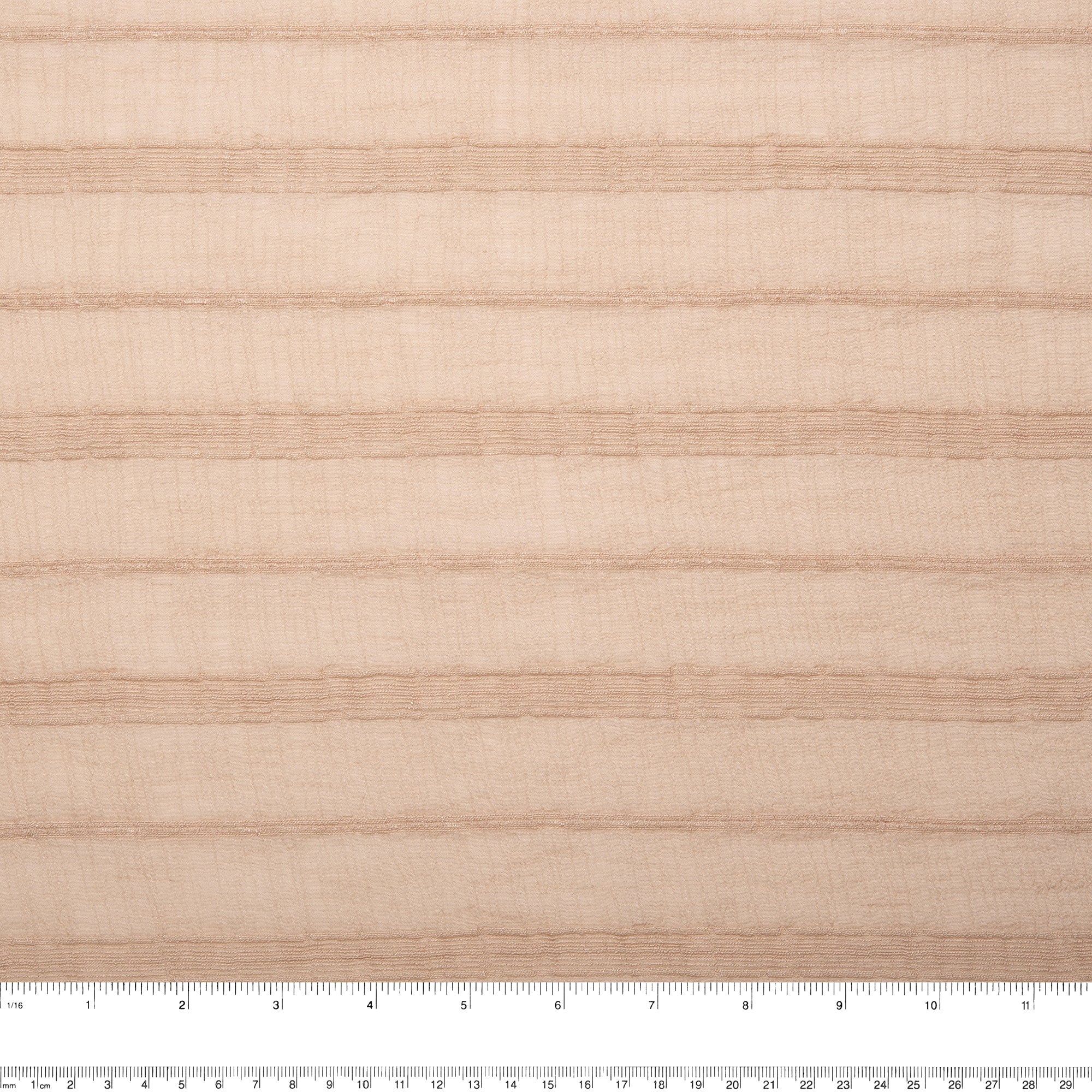 Striped Rayon Jacquard - COSTA - Sand - Image 3