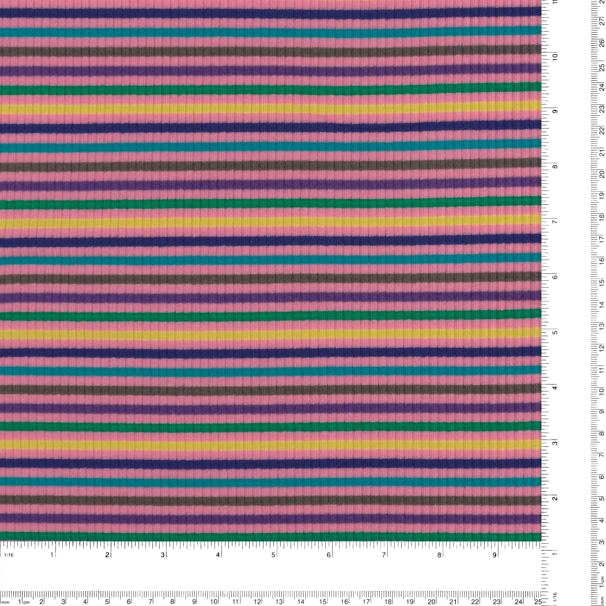 Striped Rib Knit - MUSKOKA - 004 - Pink - Image 3