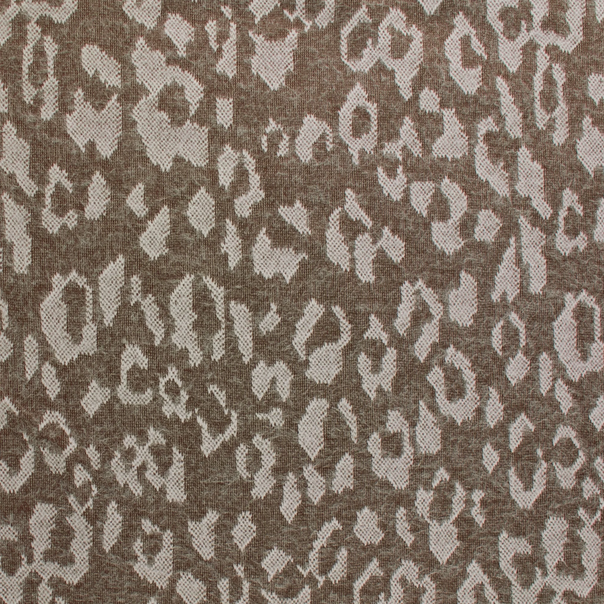 Sweater Jacquard Knit - JACKY - 002 - Sepia