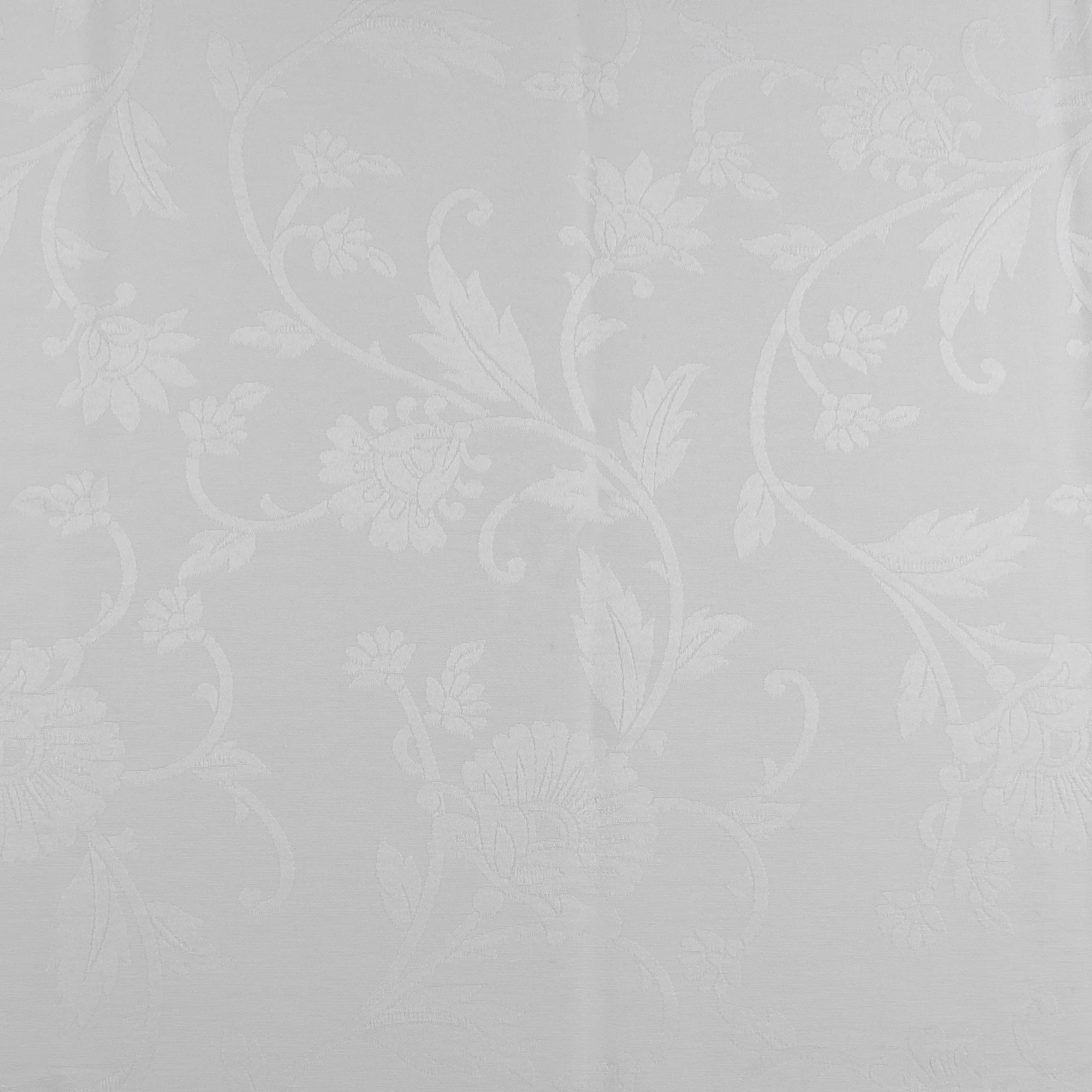 Tablecloth Fabric - Utility - Coventry - Floral - White