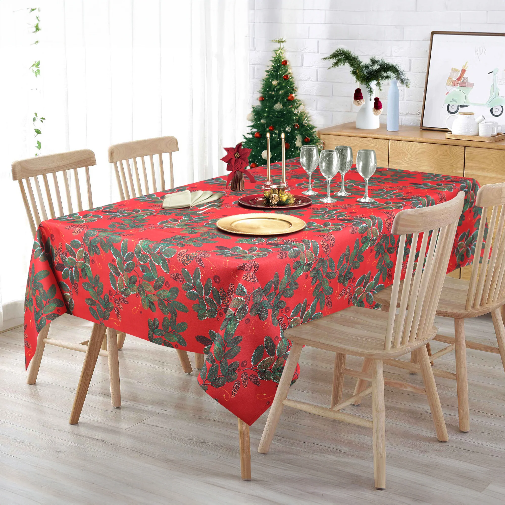 Tablecloth - Tradition - Red