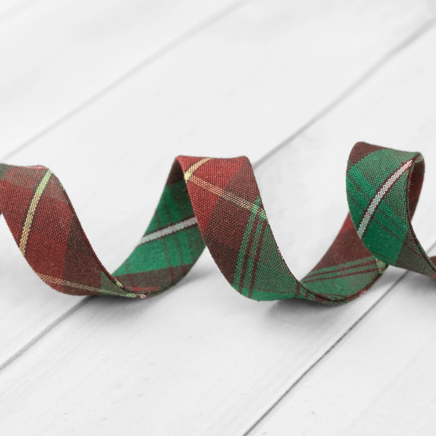 Tartan Double Fold Bias Tape - P.E.I