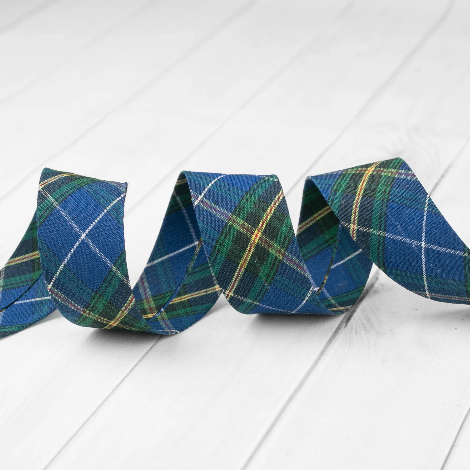 Tartan Single Fold Bias Tape - Nova Scotia