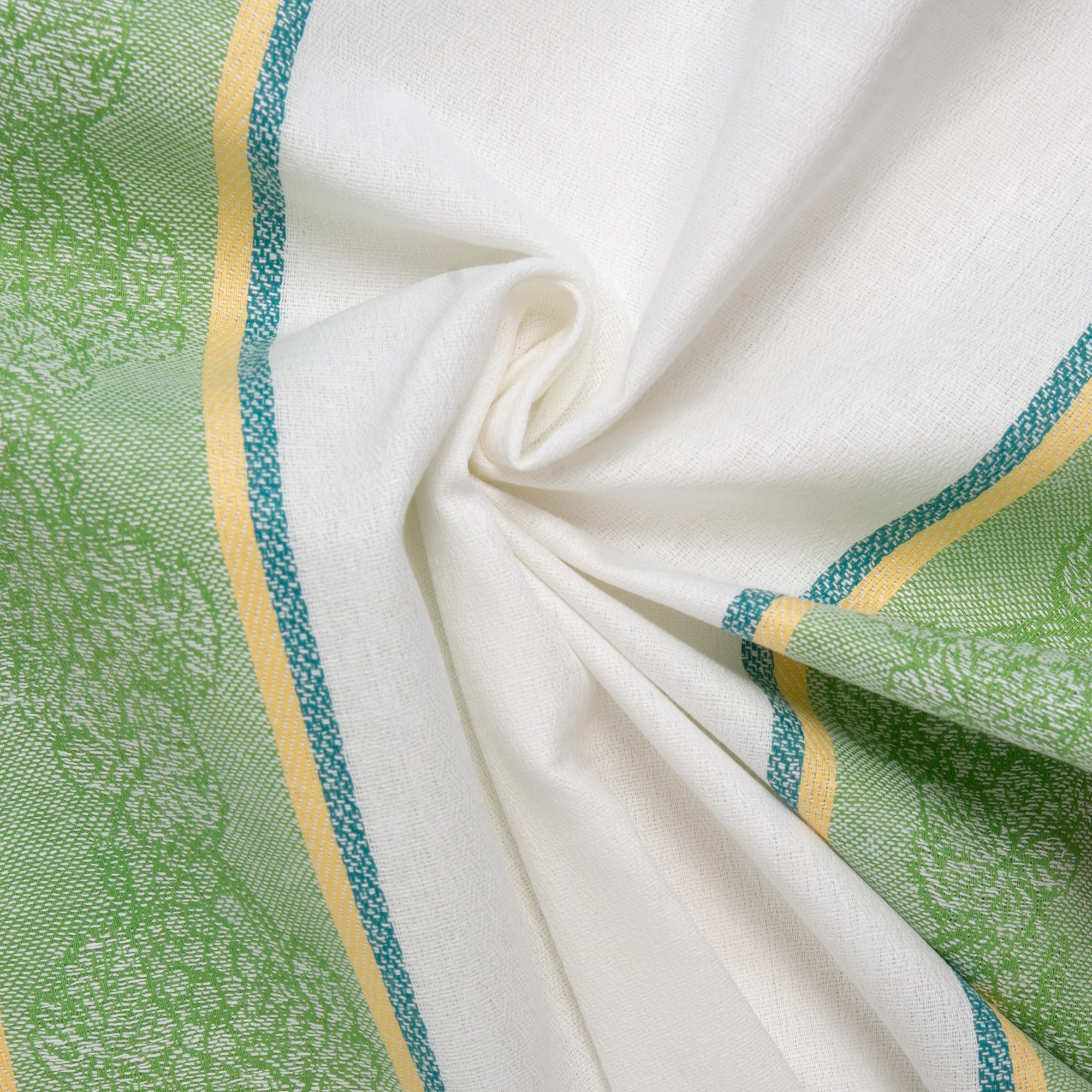 Tea Towelling - JACQUARD - Grapes - Greeen - Image 2