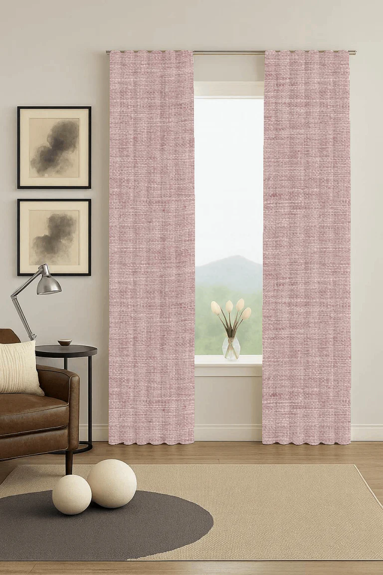 Tissu décor maison - Les Essentiels - Nuance - Vieux Rose