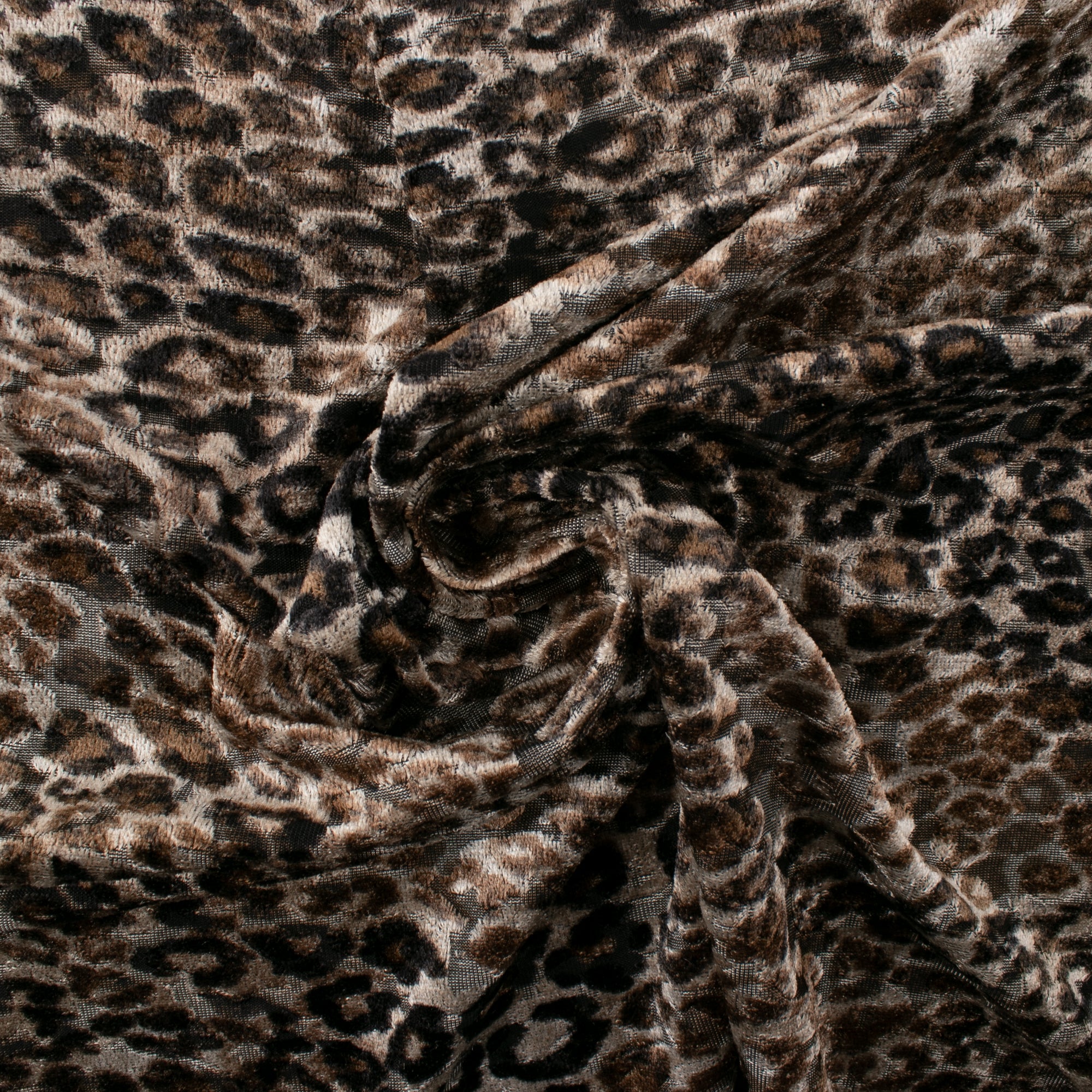 Tricot imprimé - NATURE SAUVAGE - Léopard - Brun mixte - Image 2