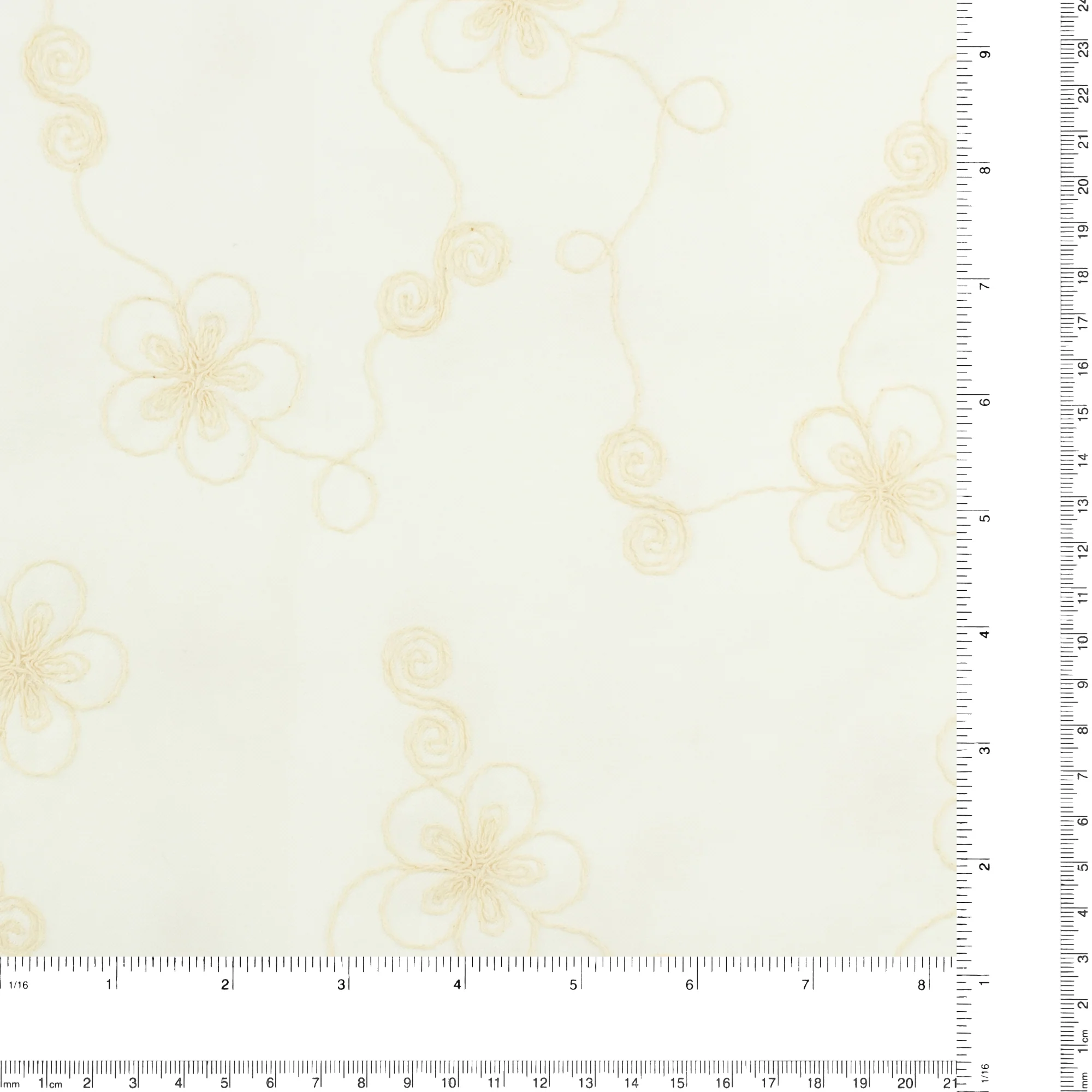 Twill - IN BLOOM EMBROIDERY - 001 - Offwhite - Image 3