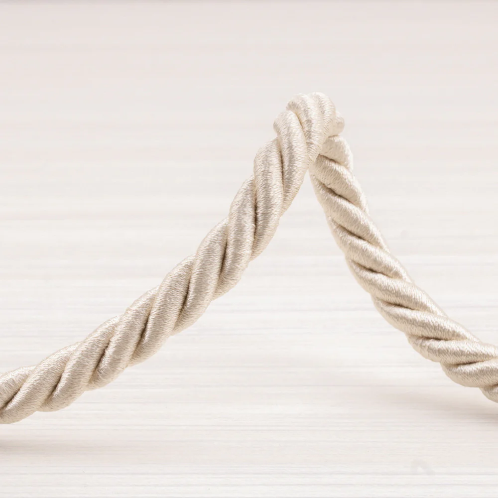 Twisted cord ⅜ po (1 cm) Sand