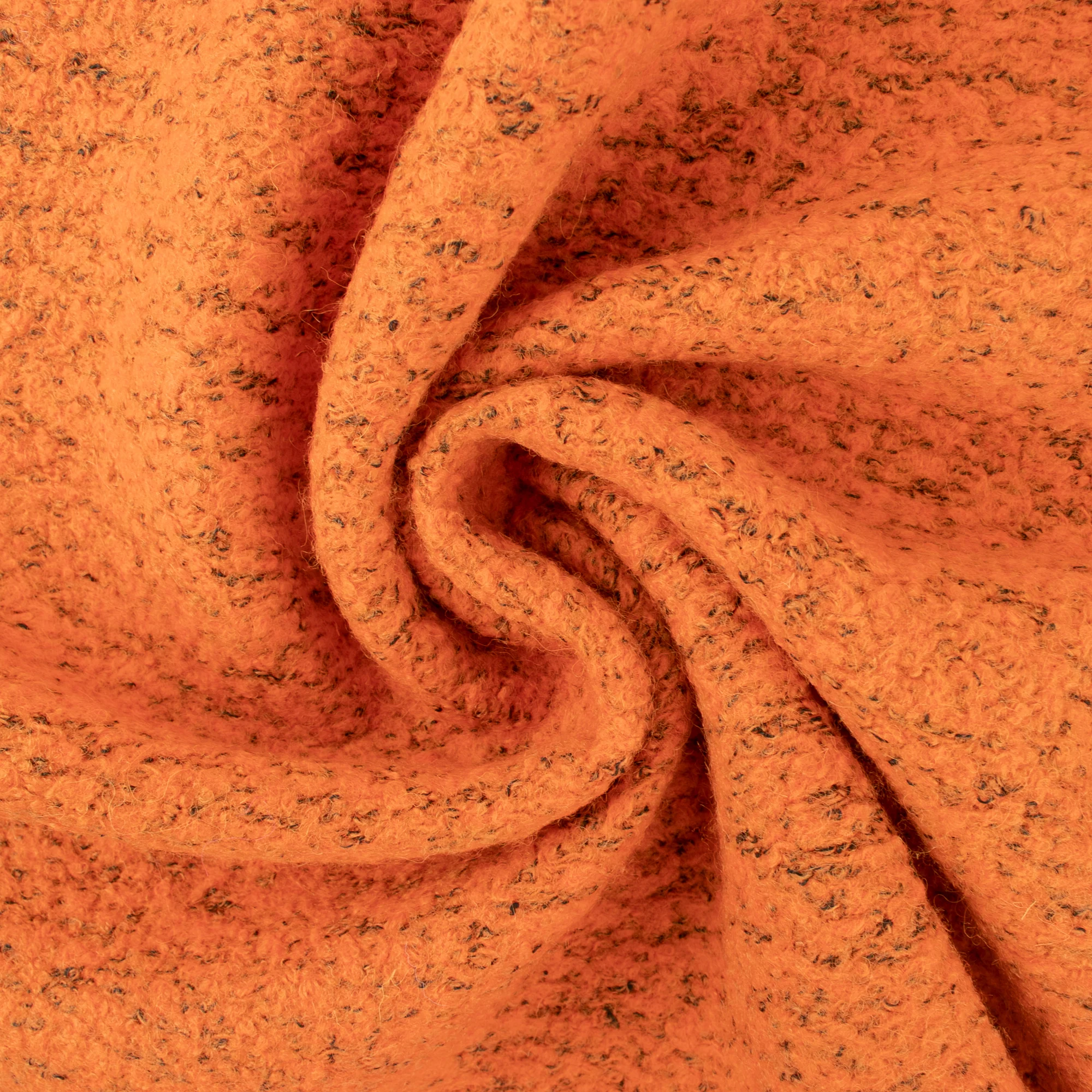 Two-tone bouclé - SCARLETT - Orange - Image 2