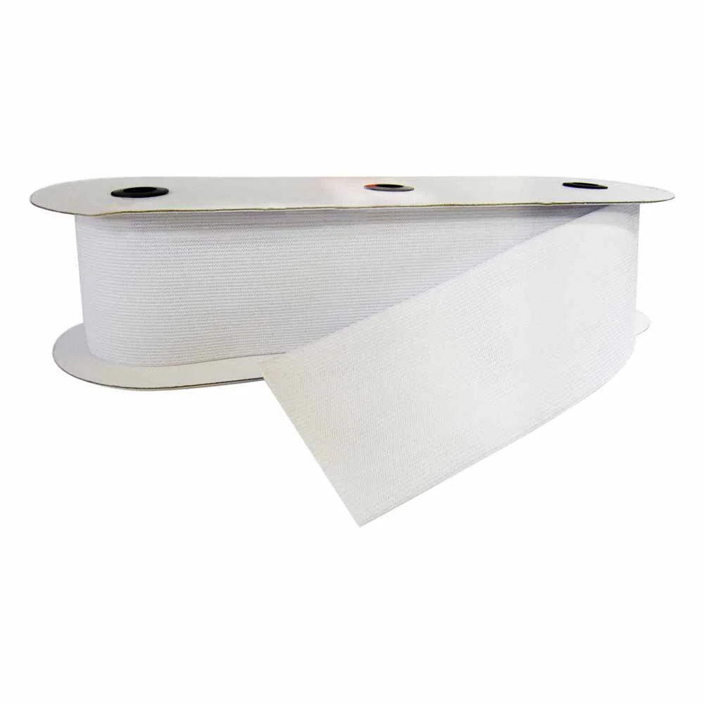UNIQUE Belting Elastic 50mm - White