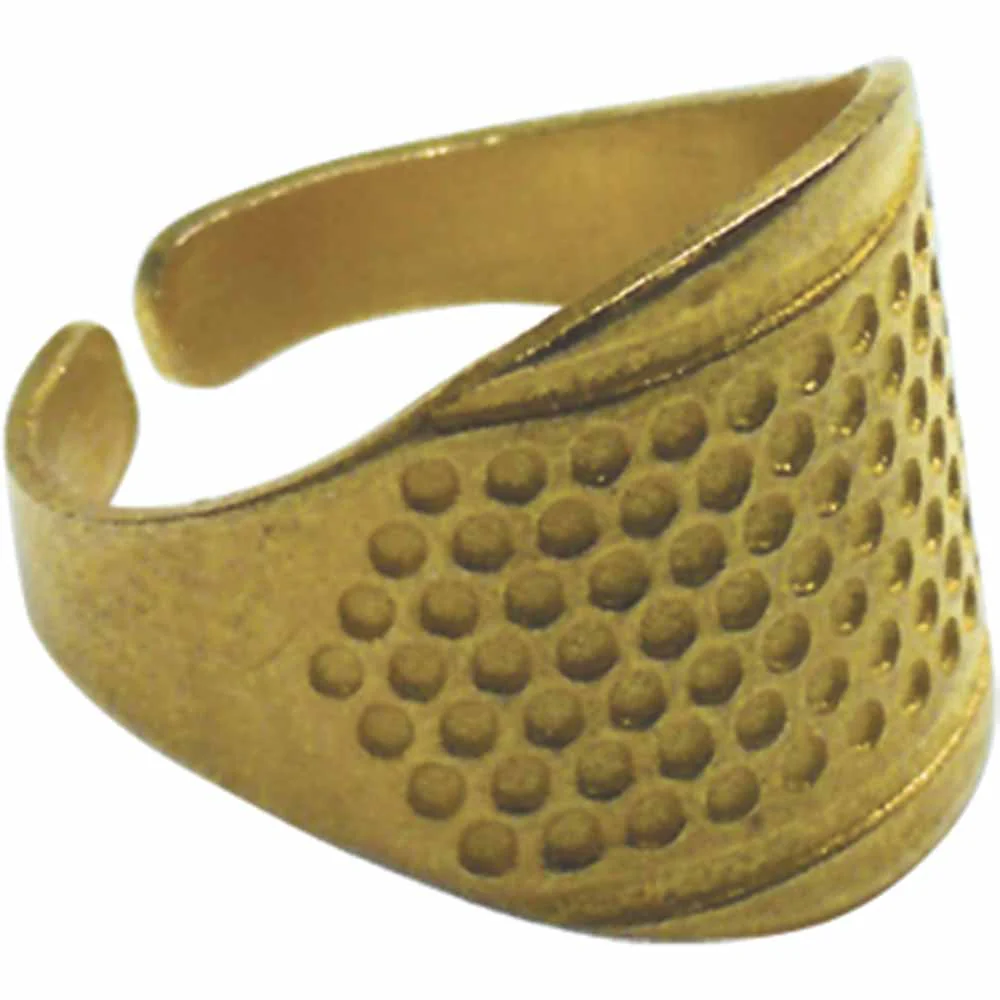 UNIQUE SEWING Brass Ring Thimble - Image 3