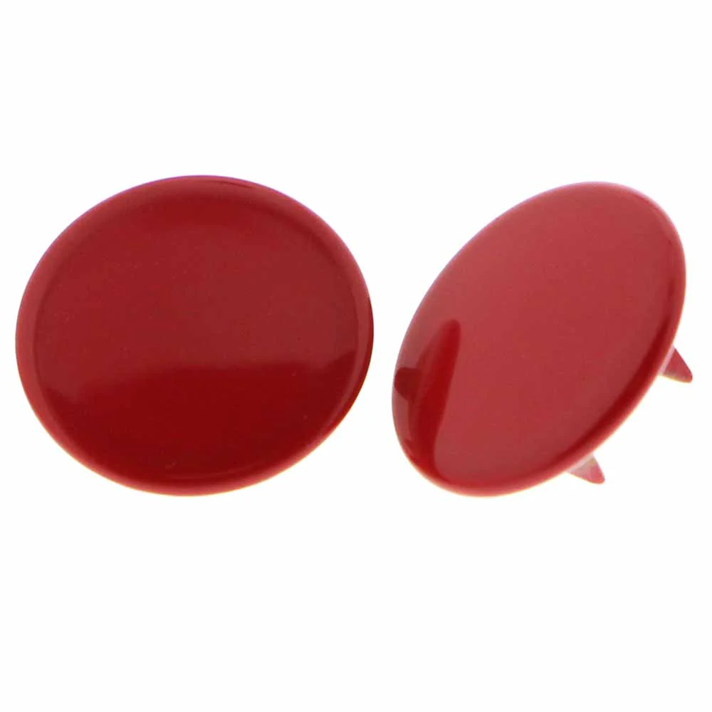 UNIQUE SEWING Cap Snaps Red - 11.5mm (½") - 6 sets - Image 2