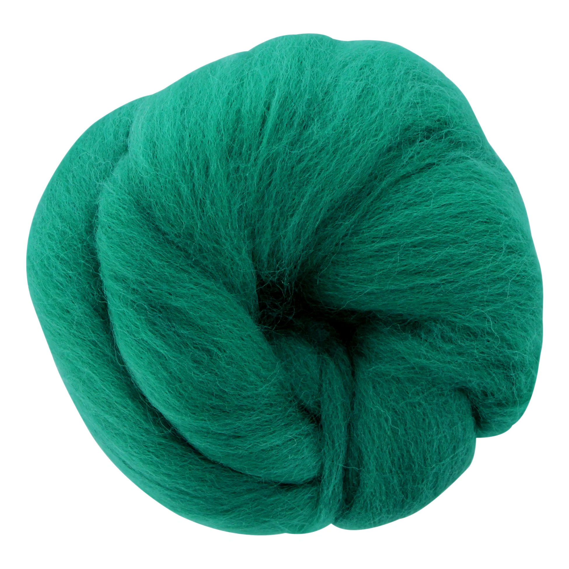 UNIQUE CRAFT Natural Wool Roving - 25g - Peppermint - Image 2