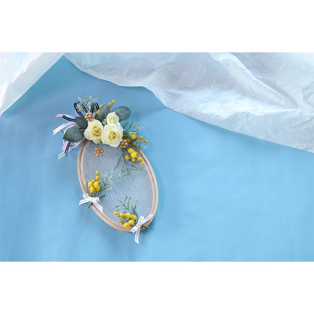 UNIQUE CRAFT Wood Embroidery Hoop - Oval - 20cm (8") - Image 2