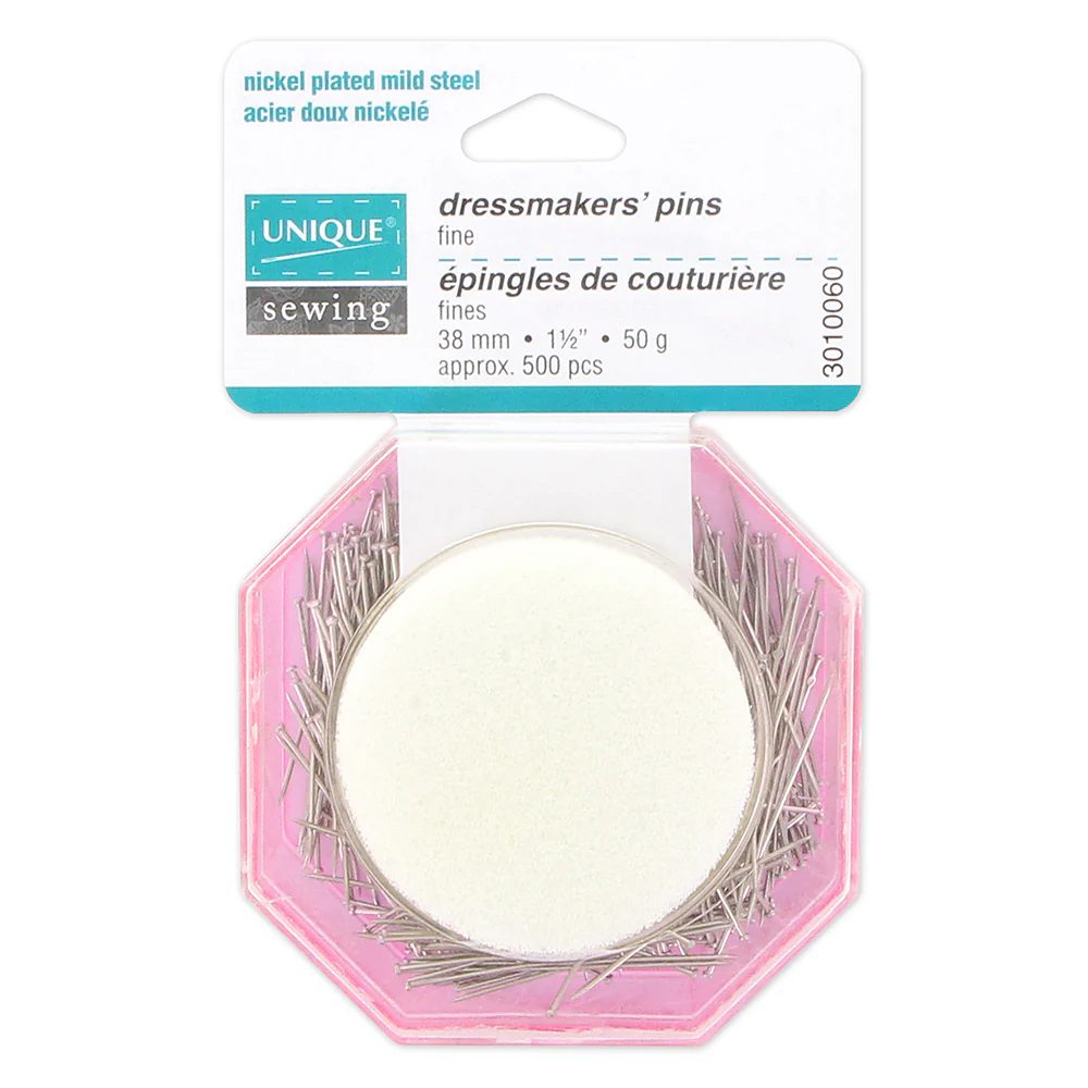 UNIQUE Dressmaker Pins - Fine 50g - 38mm (1½")
