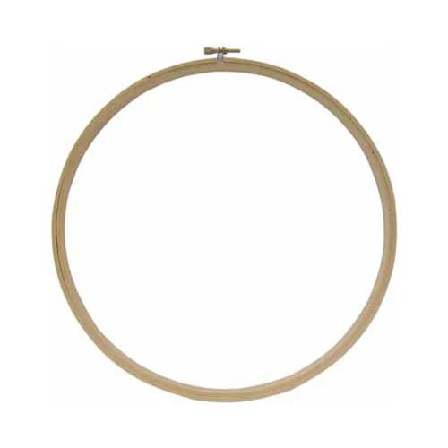 UNIQUE Embroidery Hoop Wood - 17.7cm / 7"