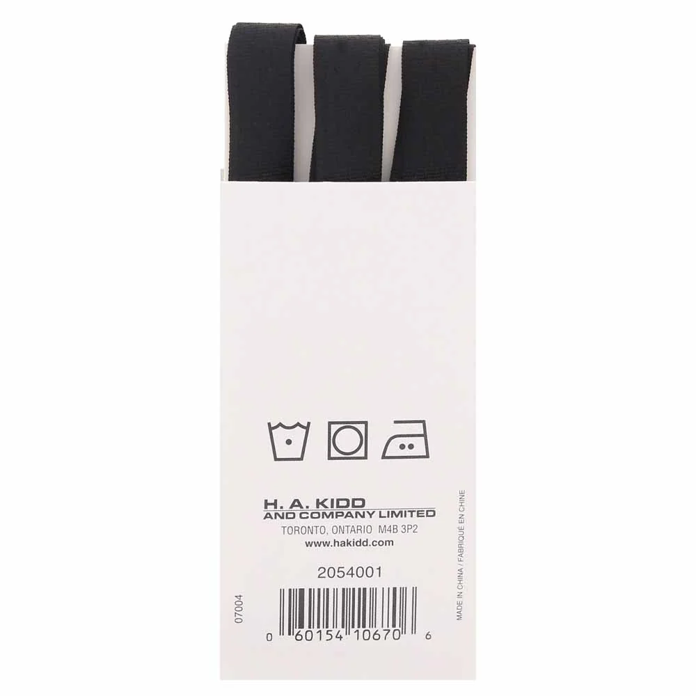 UNIQUE Fusible Seam Binding Black 001 - Image 2