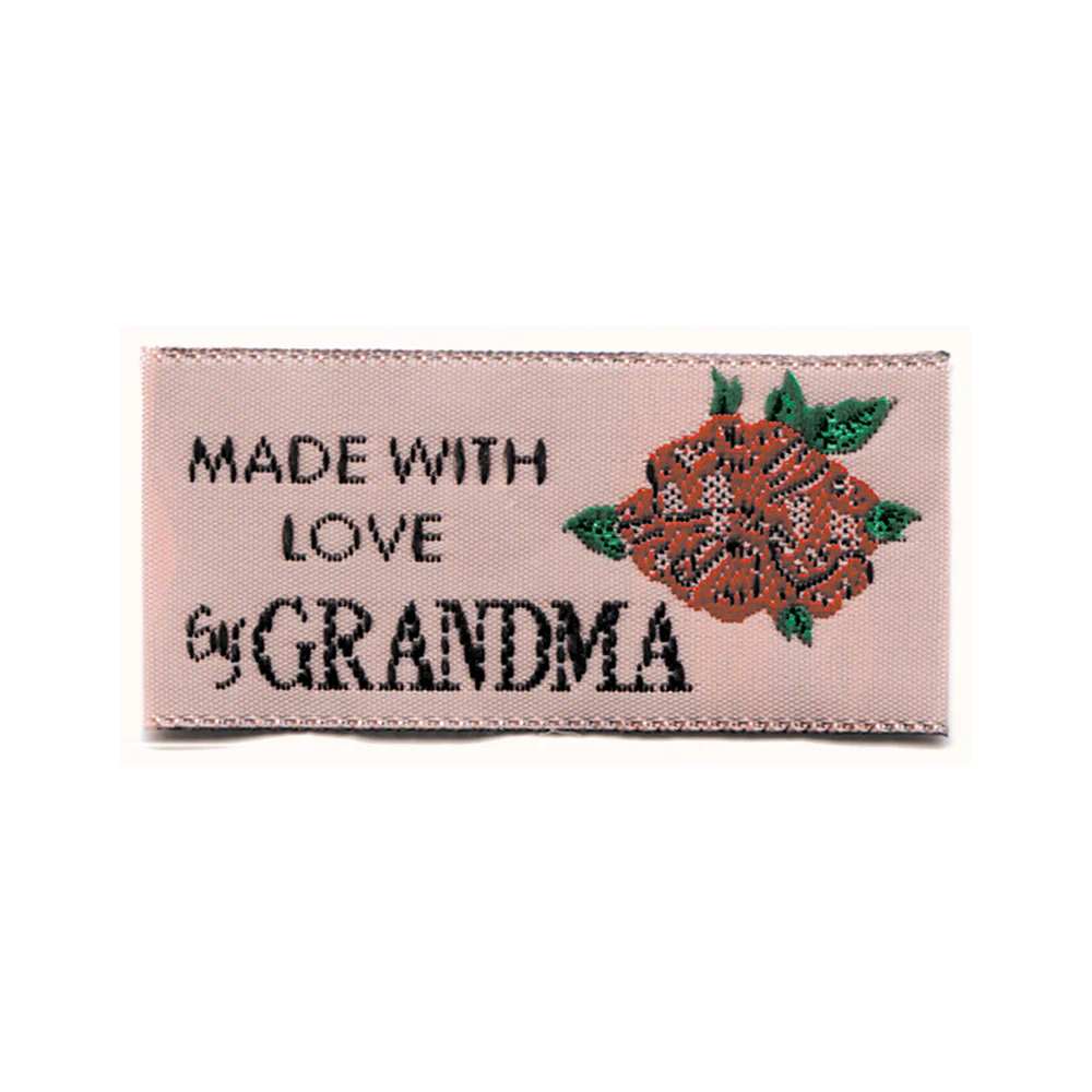 UNIQUE - Label, Grandma, Rose -2 pcs - Image 2