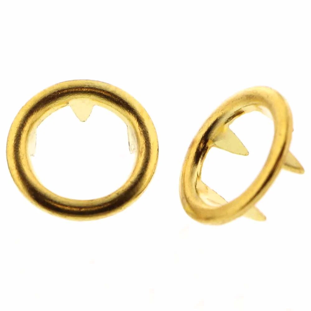 UNIQUE SEWING Halo Snaps Gold - 11.5mm (½") - 8 sets - Image 2