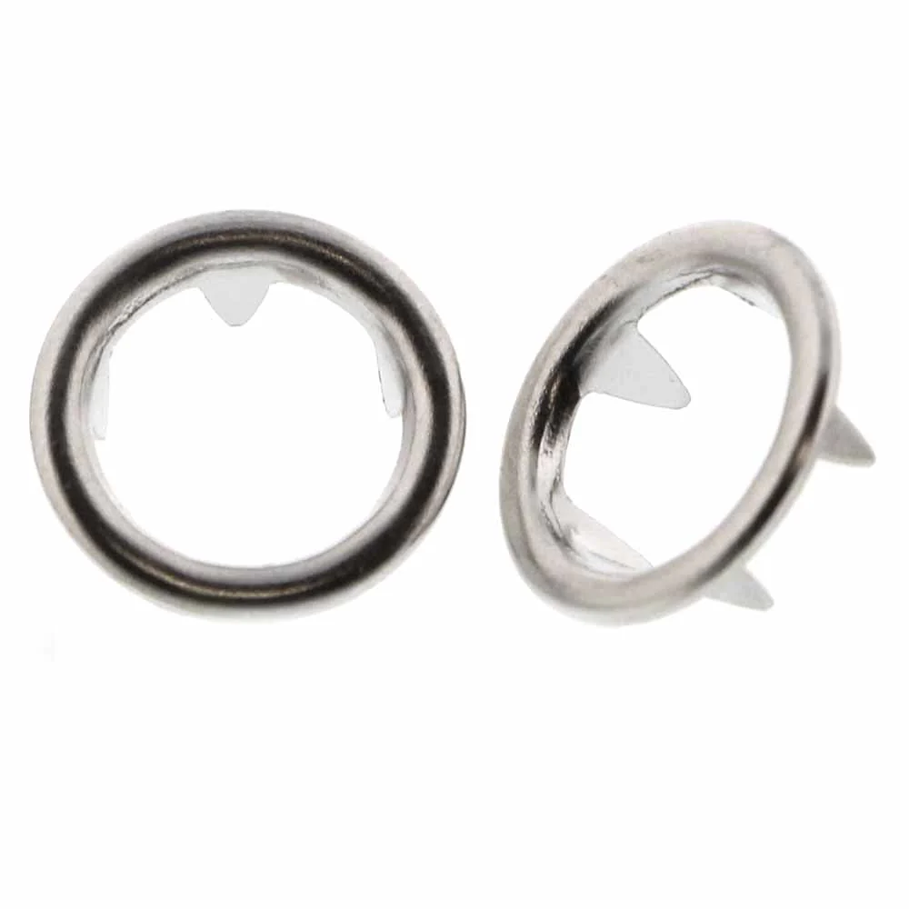 UNIQUE SEWING Halo Snaps Silver - 11.5mm (½") - 8 sets - Image 3