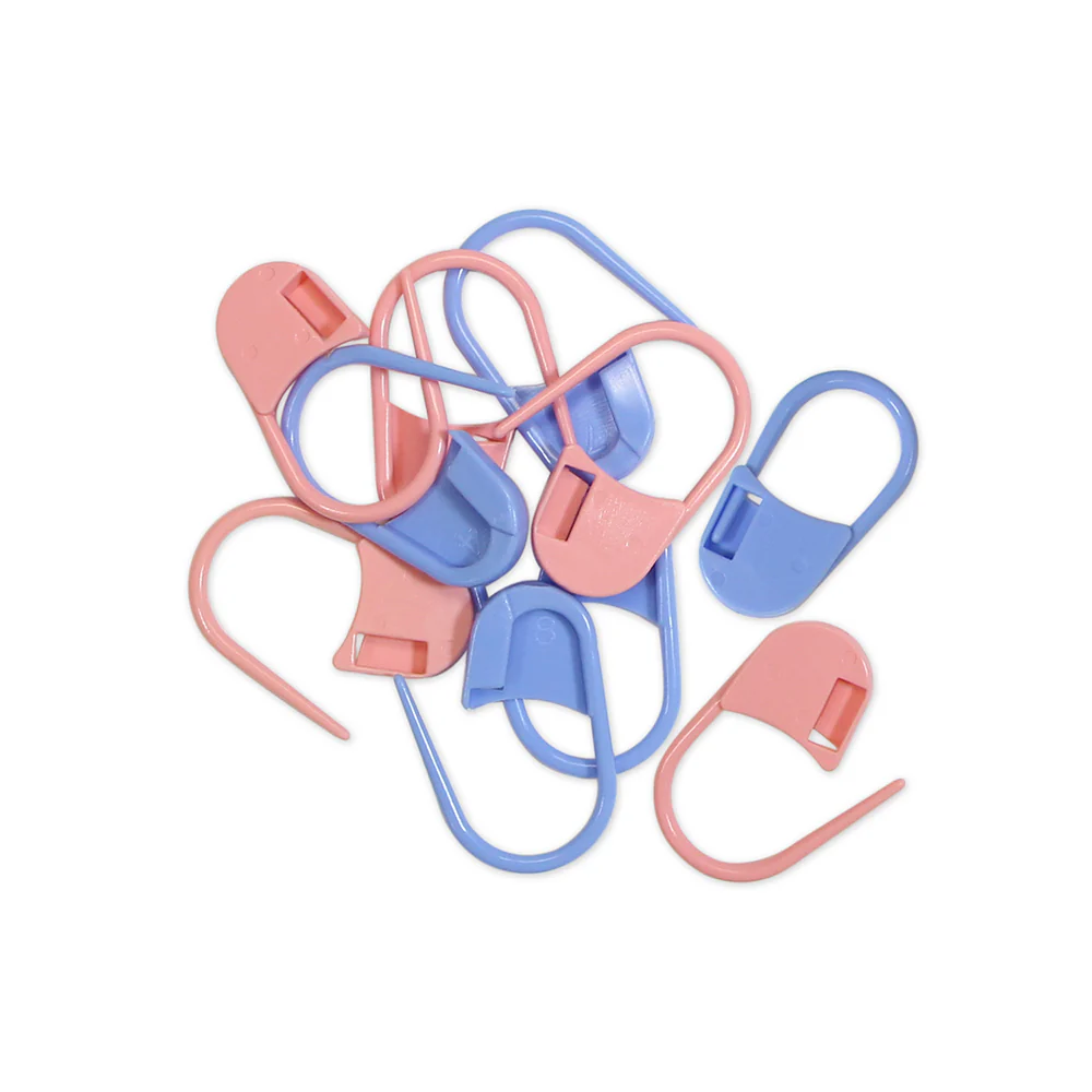 UNIQUE KNITTING Large Safety Stitch Markers - 10pcs. - Image 2
