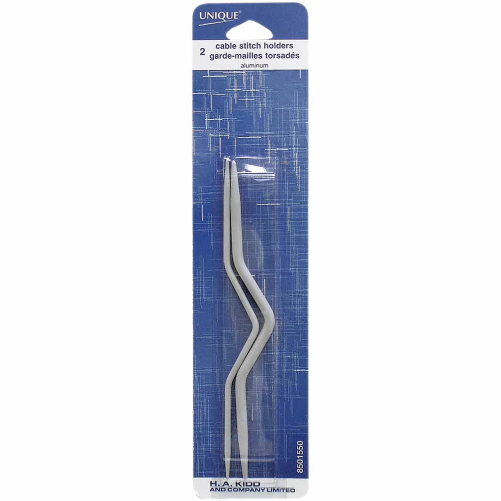 UNIQUE KNITTING Small Cable Stitch Holder - Set of 2