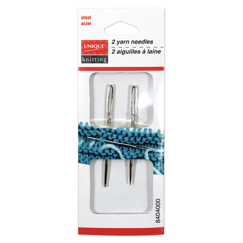 UNIQUE KNITTING Wool Needles - Steel - 2 pcs.