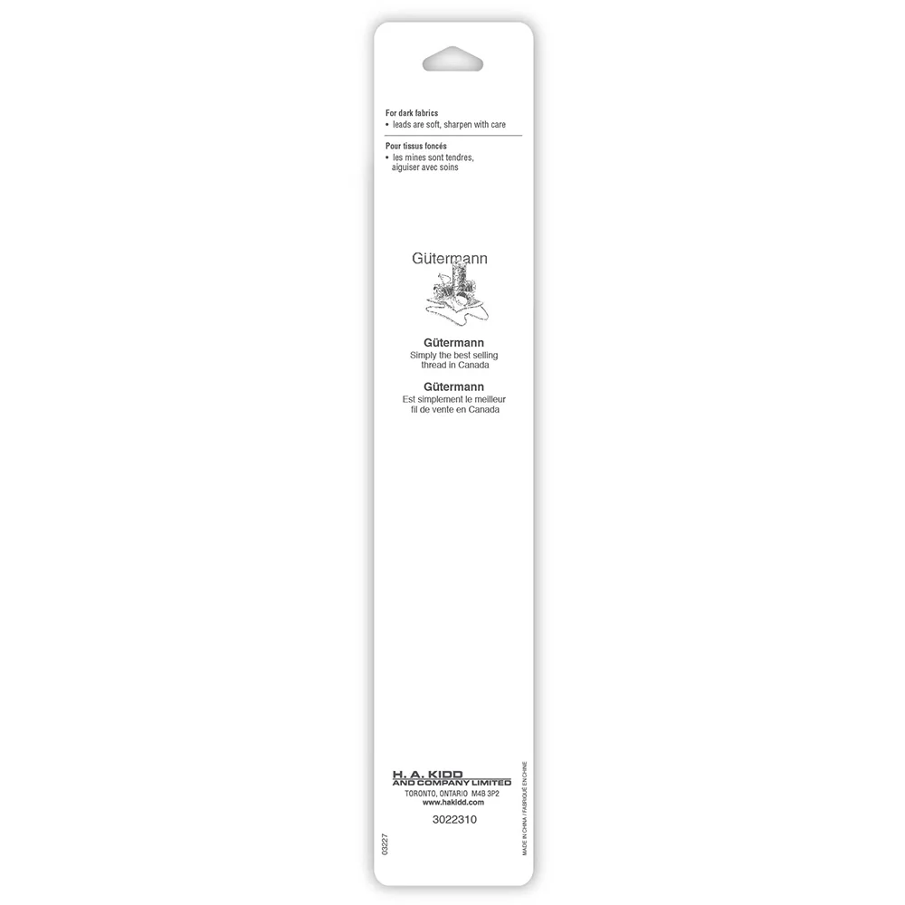 UNIQUE SEWING Quilters' Pencil - White - Image 2