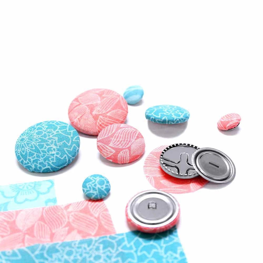 UNIQUE SEWING Buttons to Cover - Nylon - size 36 - 22mm (⅞") - 5 sets - Image 3