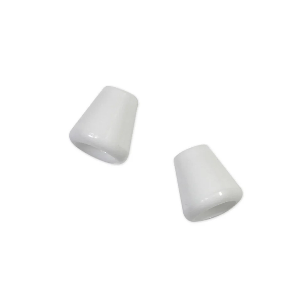 UNIQUE SEWING Cord Ends - White - 2 pcs - Image 2