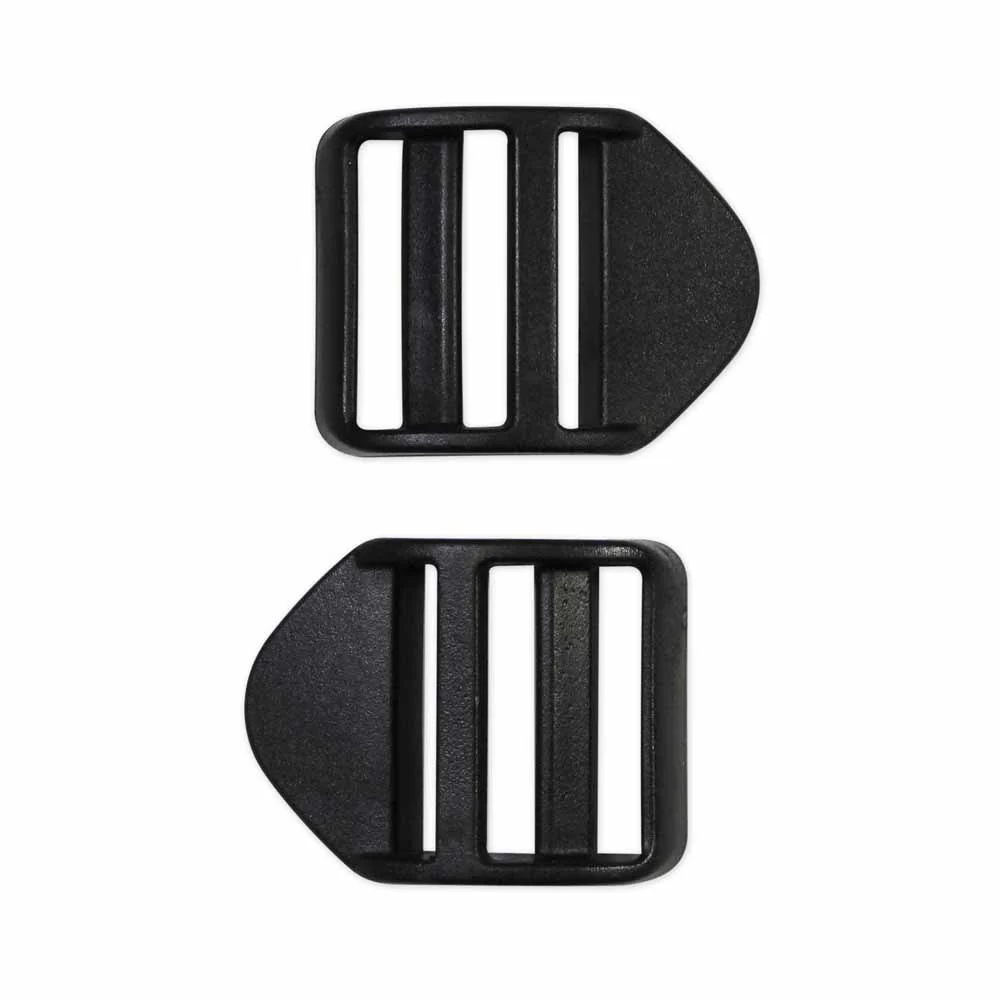 UNIQUE SEWING Ladderlock Buckle - Plastic - 32mm (1¼") - Black - 2 pcs - Image 2