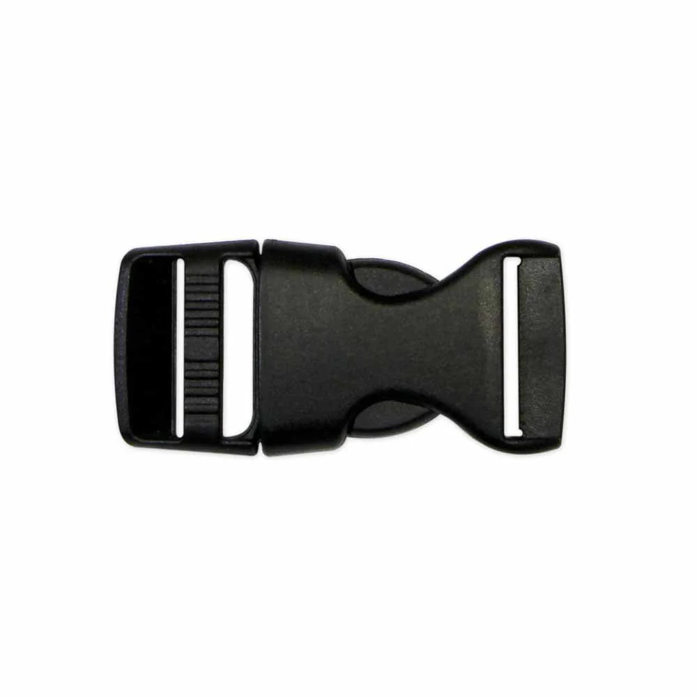 UNIQUE SEWING Parachute Buckle - Plastic - 19mm (¾") - Black - Image 2