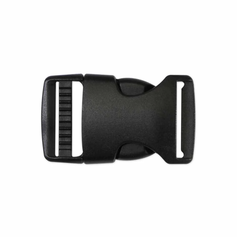 UNIQUE SEWING Parachute Buckle - Plastic - 25mm (1") - Black - Image 2