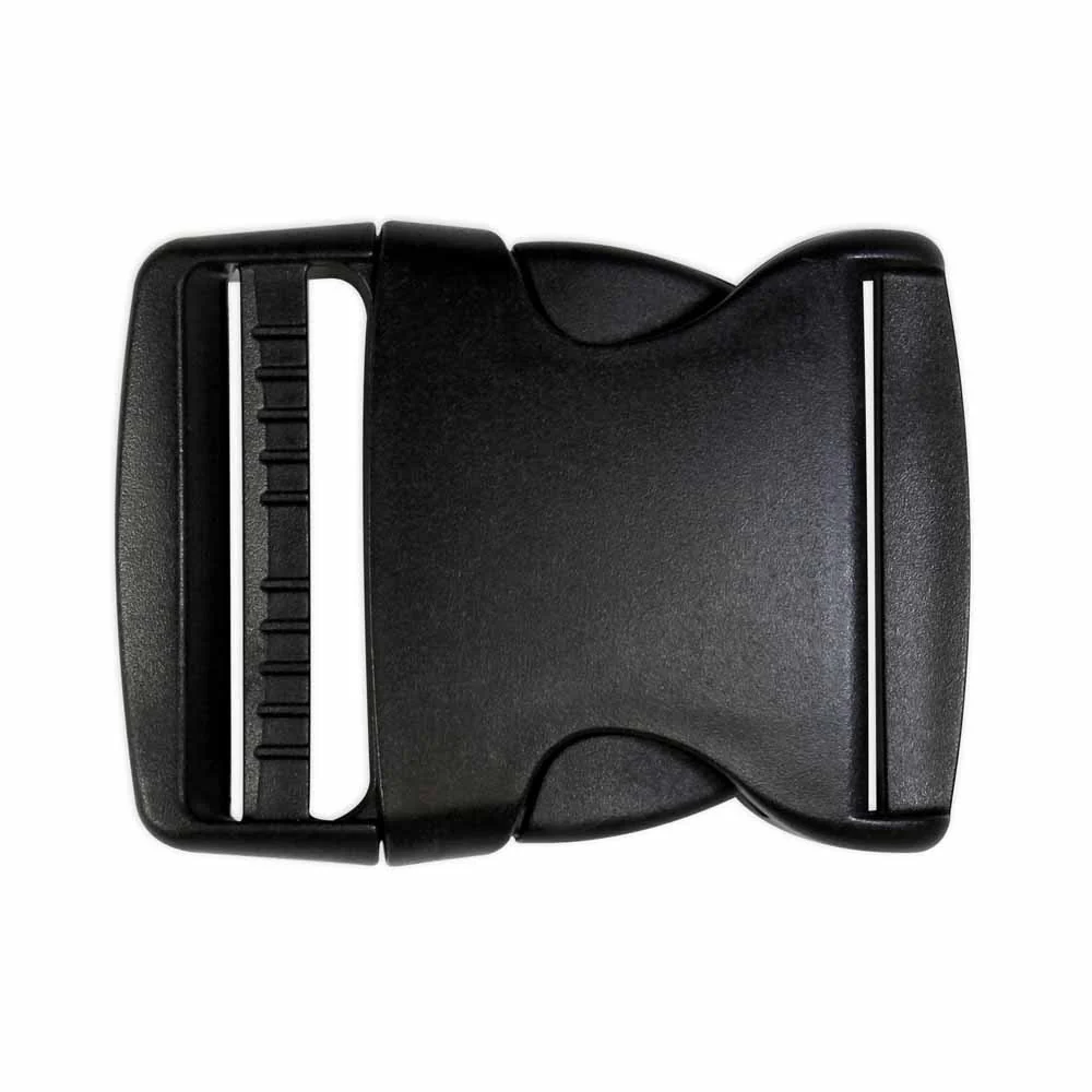 UNIQUE SEWING Parachute Buckle - Plastic - 50mm (2") - Black - Image 2